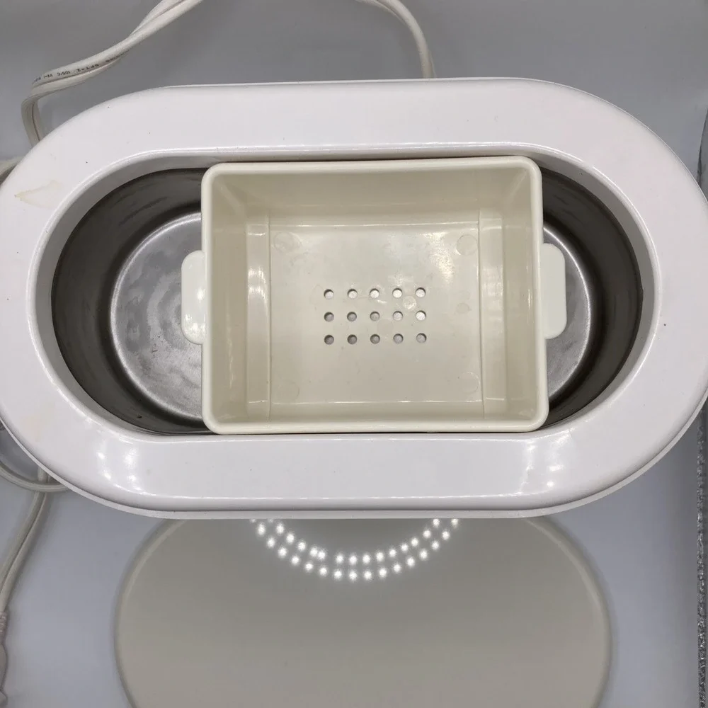 The Cleenette Ultrasonic Cleaner Jewelry Dentures Eyeglasses